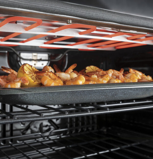 GE 27" Smart Wall Oven w/ Steam Clean & Never-Scrub Racks - Image 2