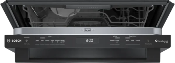 Bosch 800 Series Dishwasher w/ CrystalDry™ - Black, Quiet & Smart (New in Box) - Image 3