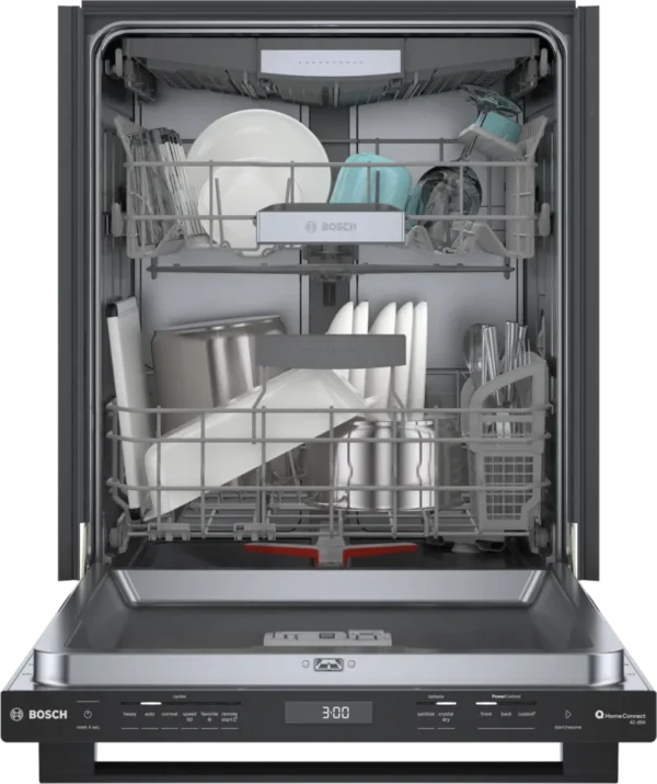 Bosch 800 Series Dishwasher w/ CrystalDry™ - Black, Quiet & Smart (New in Box) - Image 5