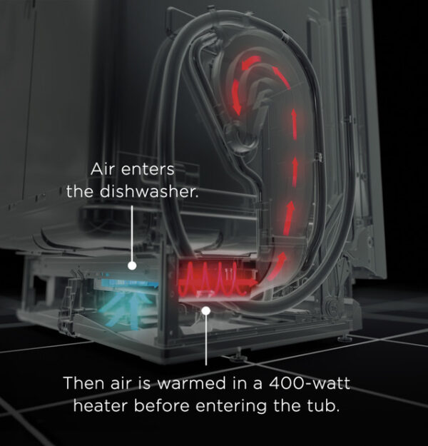 GE Profile Dishwasher w/ Twin Turbo Dry Boost™ & Bottle Jets - Ultra Dry & Clean - Image 4