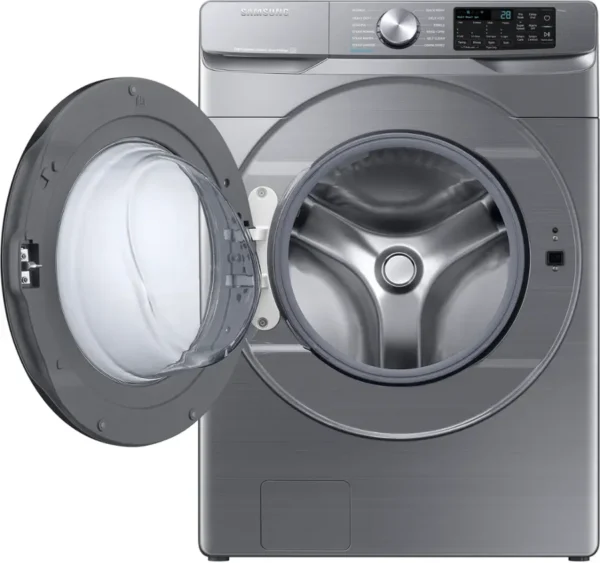 Samsung - 4.5 Cu. Ft. High-Efficiency Stackable Smart Front Load Washer - Image 2
