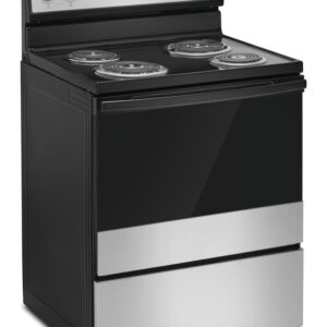 Amana 30" 4.8 cu.ft. Stainless Steel Electric Range