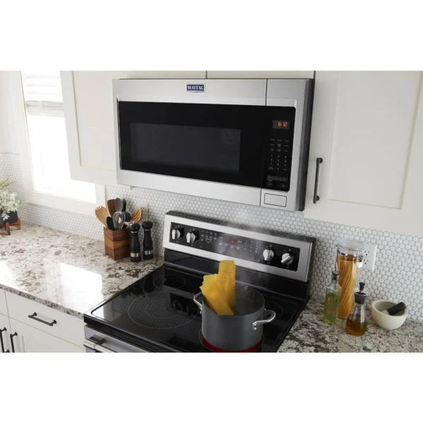 Maytag 1.7 cu. ft. Over-the-Range Microwave - Dependable Reheating & Venting - Image 2