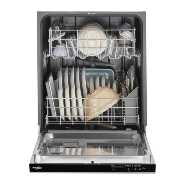 Whirlpool 5-Cycle Stainless Steel Built-In Dishwasher - Image 3